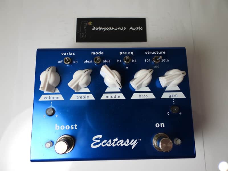 Bogner Ecstasy Blue Overdrive Effects Pedal Free USA Shipping image 1