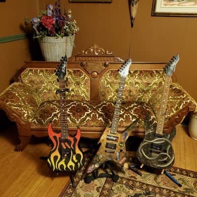 BC Rich Ironbird 2003 Body Art Space Face image 22