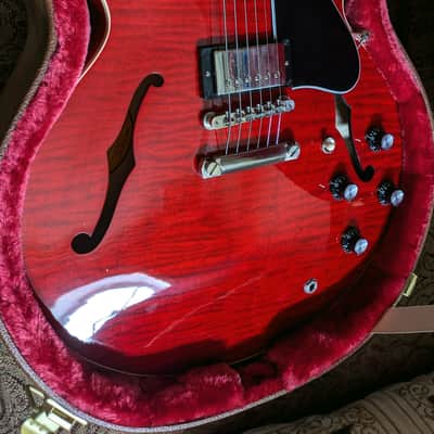 2022 Gibson ES-335 Figured Semi-Hollow with Block Inlays - Cherry image 8