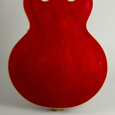 Epiphone Sheraton E212T Arch Top Semi-Hollow Body Electric Guitar (1962), ser. #91718, original grey hard shell case. image 4