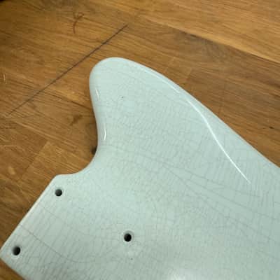 Kohlin Guitars JZ Offset replacement body Nitro Relic Faded Sonic Blue Made in Sweden image 11
