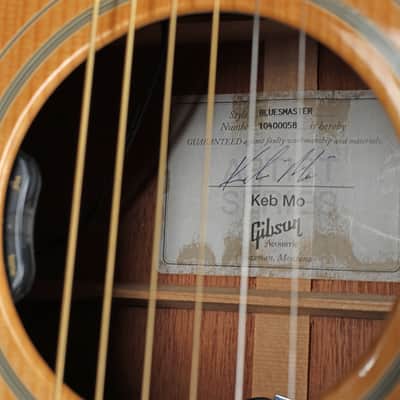 Gibson Custom Shop Keb' Mo' Bluesmaster "Signed" 2010- Antique Natural image 13
