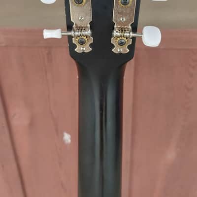 Vintage Orpheus Steel Neck, Sunburst Finish Acoustic Guitar image 8