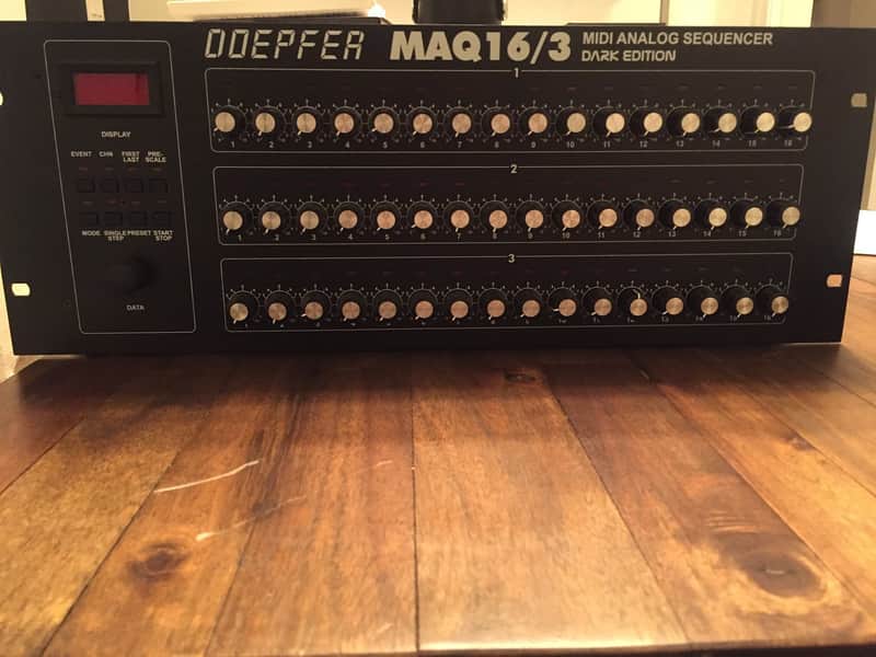 Doepfer MAQ 16/3 Dark Edition BLACK image 1