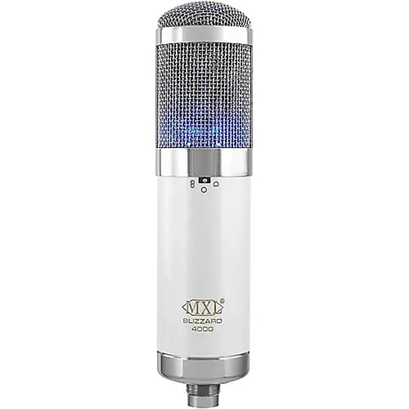 MXL 4000 Blizzard Limited Edition Multi-Pattern FET Studio Condenser Microphone Mic image 1