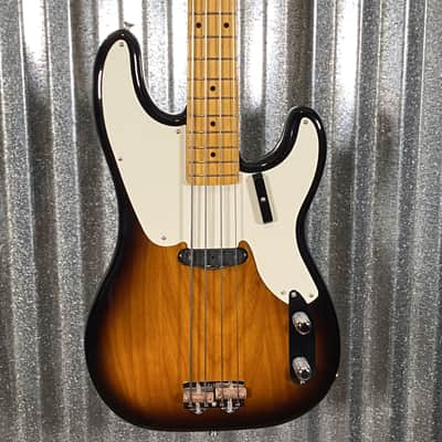 Fender American Vintage II 1954 Precision Bass 2 Color Sunburst & Case #0886 Used image 1