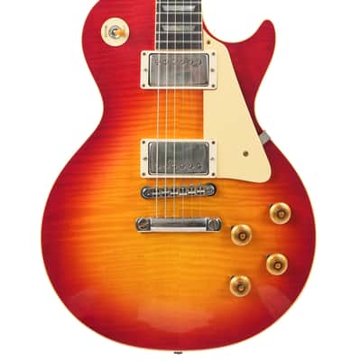Gibson 1959 Les Paul Standard Reissue VOS Washed Cherry Sunburst image 1