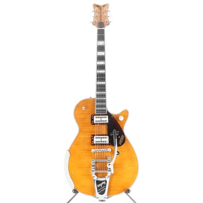 Gretsch G6134TFM-NH Nigel Hendroff Signature Penguin, Ebony Fingerboard, Amber Flame (P1)(93619) (93619) image 5
