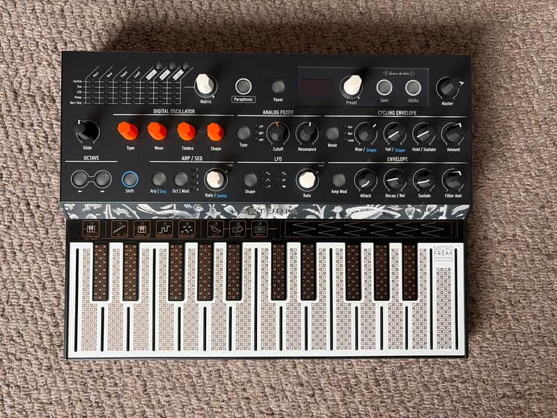 Arturia MicroFreak 25-Key Algorithmic Synthesizer 2019 - Present - Black image 1