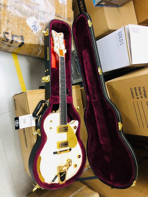 Gretsch G6134T-58 Vintage Select '58 Penguin with Bigsby 2018 - Present - Vintage White image 1