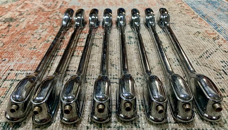 Tama Rockstar 90's Era Bass drum Lug Set (8) Good Condition image 1