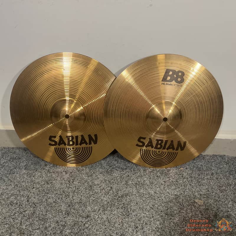 Sabian B8 14” Hihat Cymbals image 1