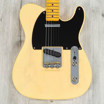 Mint Fender Custom Shop 1954 Telecaster DLX Closet Classic Guitar, Maple Fretboard, Faded Nocaster Blonde image 2