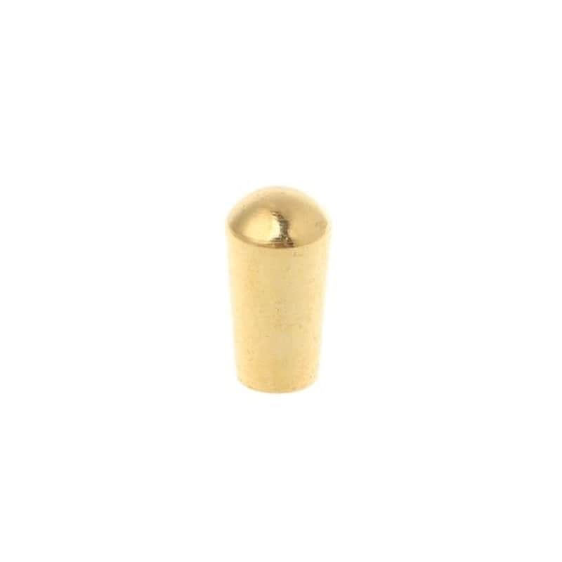 Brass Toggle Switches Knob Cap Tip for LP EPI Electric Guitar Internal Thread 3.5mm-GD image 1