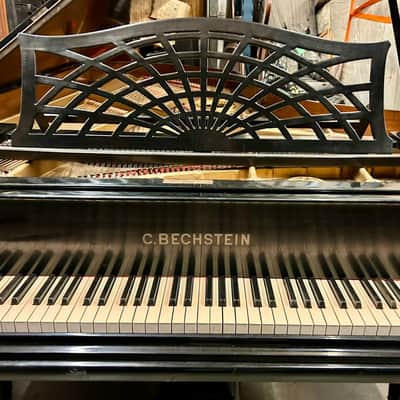 C. Bechstein 7' Grand Piano Classic Ebony Elegance image 3