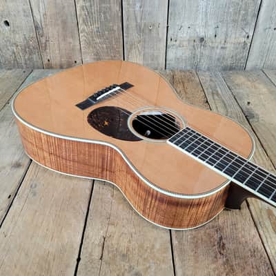Santa Cruz 00 Cedar and Koa with K&K Pickup, Mic, & Trinity Preamp - Natural image 9