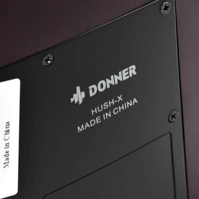 Donner HUSH-X Traveler Guitar Occasion image 10
