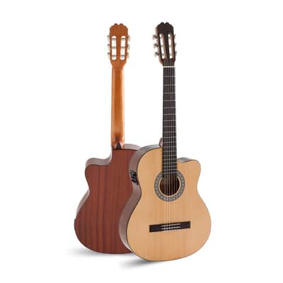 Admira Alba Cutaway Acoustic Electric Classical Guitar w/ Spruce Top ALBA-EC image 3