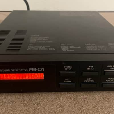 Yamaha FB-01 FM Sound Generator 1986 - 1987 Black Bild 2