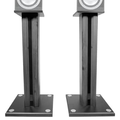 Pair 26" Bookshelf Speaker Stands For Yamaha NS-6490 Bookshelf Speakers image 1