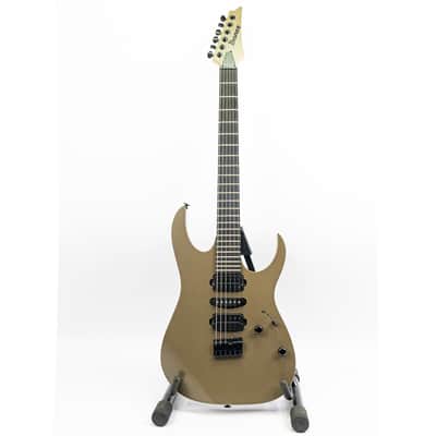 Ibanez RG6HSHFX Electric Guitar Khaki Metal Flat MIJ FujiGen w/ Gigbag & Manual image 3