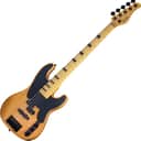 Schecter Model-T Session-5 Electric Bass Aged Natural Satin