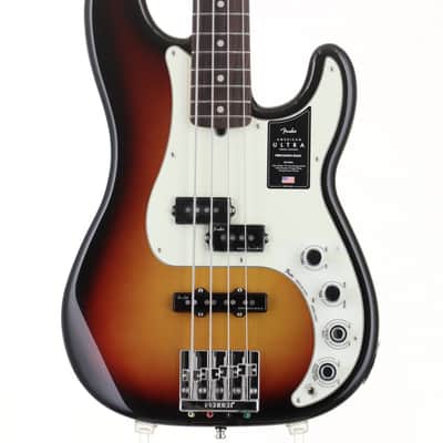 Fender USA American Ultra Precision Bass 3-Color Sunburst 2021 [US210041828] (08/25) image 1