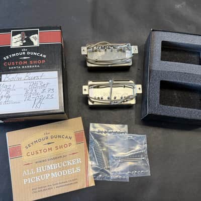 Seymour Duncan Joe Bonamassa Signature "Bolin Burst" Humbucker Pickup Set - Aged Nickel - New! image 3