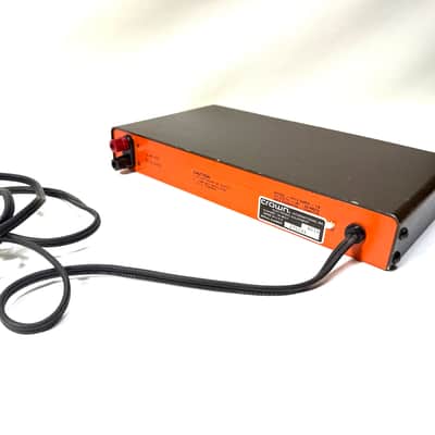 Vintage Crown PH-4 Orange and Black 4 Channel 48v Phantom Power Supply image 5