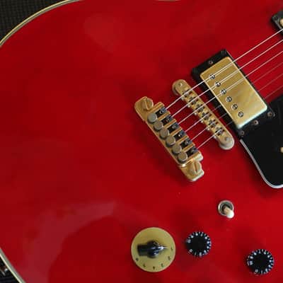 1986 Gibson BB King Lucille Electric Guitar Cherry Red + OHSC image 4
