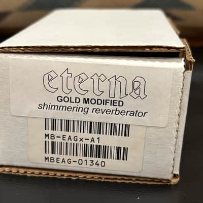 NEW - Mr. Black Eterna Gold Modified Electric Guitar Effects Reverb Pedal image 1