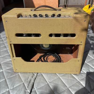 1955 Fender Tremolux 5E9 Narrow Panel Tweed image 2