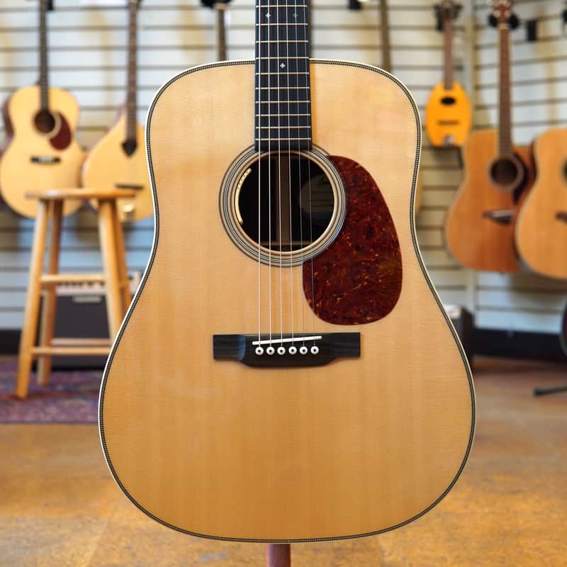 Bourgeois Touchstone Series Vintage/TS Dreadnought Acoustic-Electric Guitar w/LR Baggs Pickup, Hard Case image 1