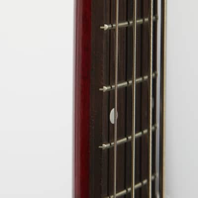 Gibson Les Paul Junior Tribute DC Bass (Left-Handed), Worn Cherry | Demo image 6