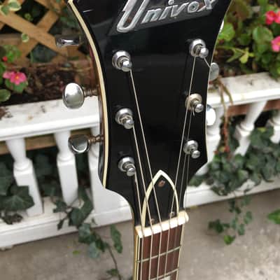 1960s Univox 335 Semi-Hollow Body Vintage Electric Guitar MIJ image 2