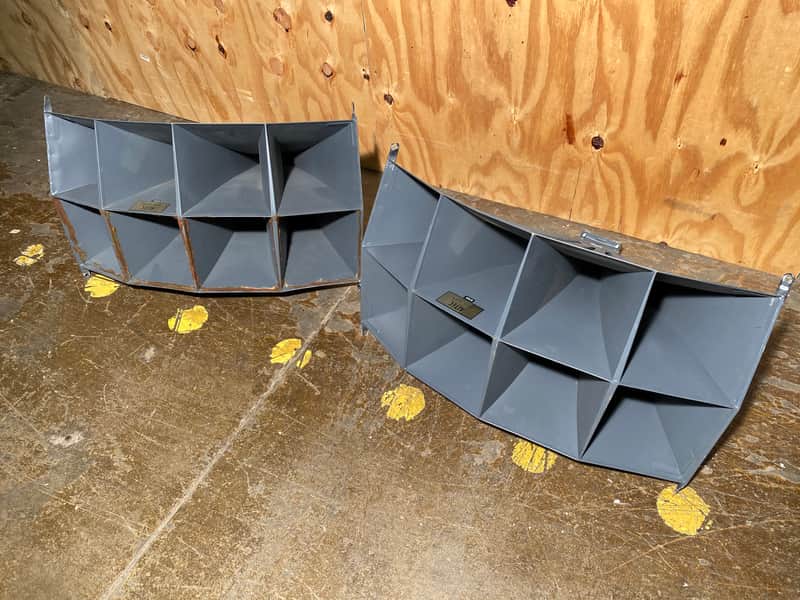 Pair of Altec Lansing Model 803B  8 (4X2) cell Voice of the Theater Horns. image 1