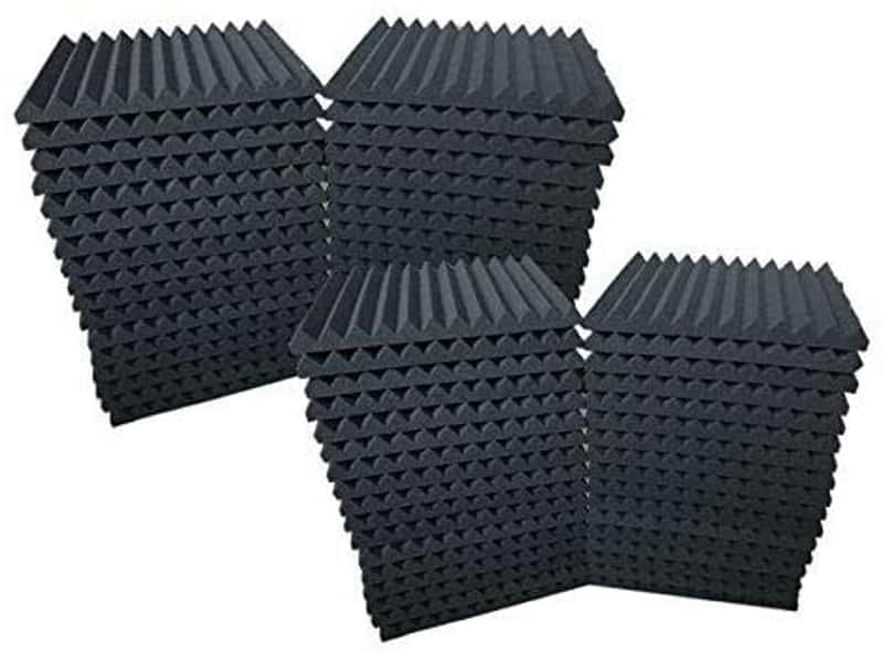 48 MEGA Pack Acoustic Foam Panels (12" X 12" X 1") image 1