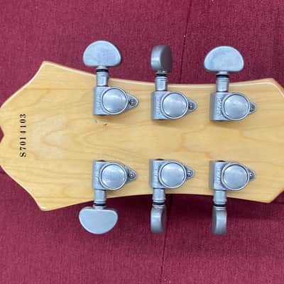 Epiphone Dot Semi Hollow Body 1997 - Natural w/ Case Made in Korea image 16