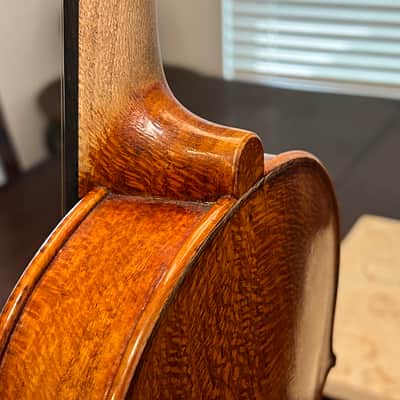 Sound sample - demo -Professional level Bench / Scratch made 4/4 full size violin # 63 made by Ivan of Bonev Violins image 8