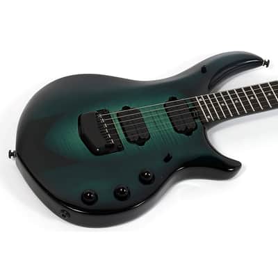 Ernie Ball Music Man John Petrucci Majesty 6 Electric Guitar With Black Hardware Regular Enchanted Forest image 3