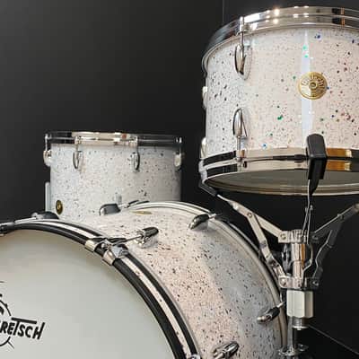Gretsch 20/12/14" USA Custom Drum Set - Fiesta Pearl image 1