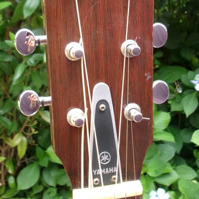1972 Yamaha FG180 Red Label Nippon Gakki+Rocket Case image 6