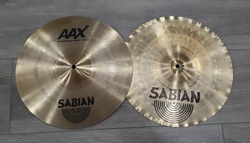 Sabian 14" AAX X-Celerator Hi-Hat Cymbals (Pair) image 1