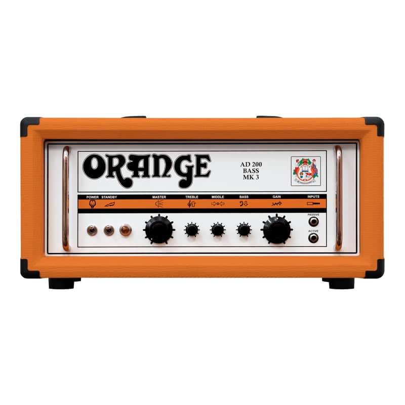 Orange AD200 Bass MK3 200-Watt Bass Amp Head | Reverb