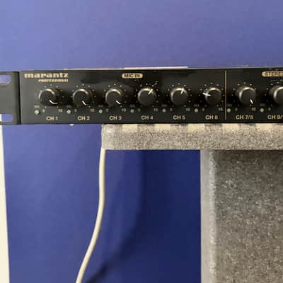 Marantz Rack Mix 12-Channel 1U Rackmount Line Mixer 2010s Black image 3