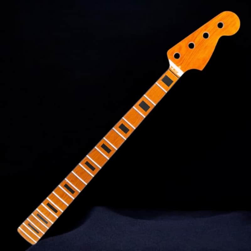 Allparts TMSWYR-RM Select Tribute Series "Tom Sawyer" Replacement Jazz Bass Neck Roasted Maple - Licensed by Fender image 1