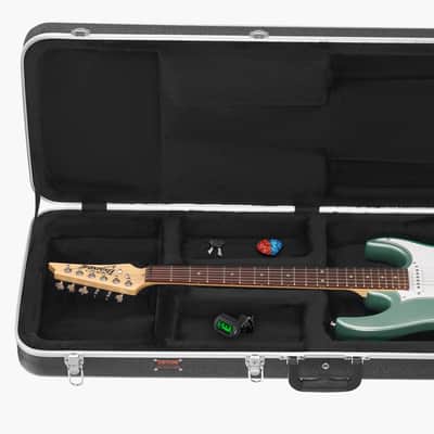 Electric Guitar Hard Case 41" – ABS Waterproof Rectangular Case with Locking Latches & Plush Interior image 6