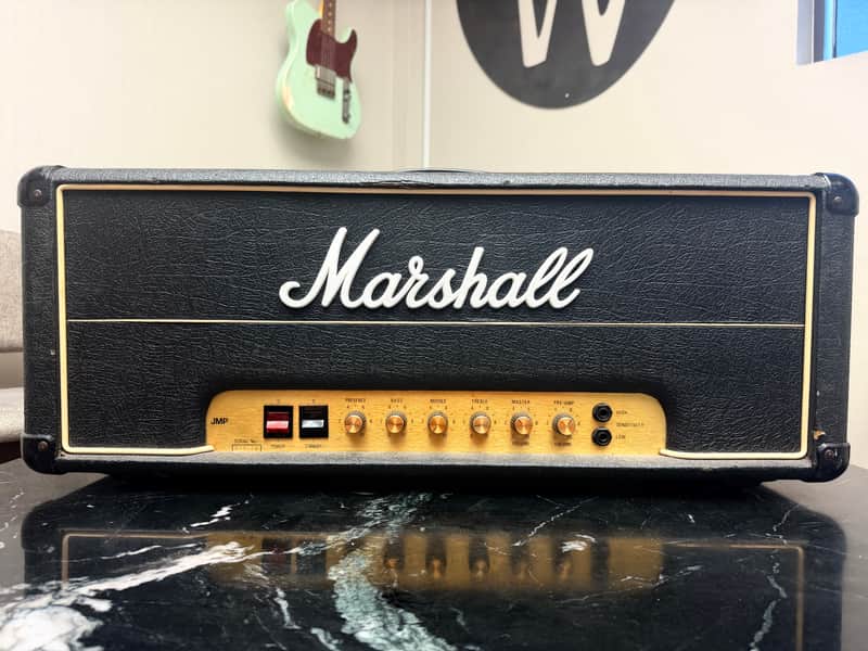Marshall JMP 2204 Master Model Mk2 Lead 50-Watt Guitar Amp Head 1980 image 1