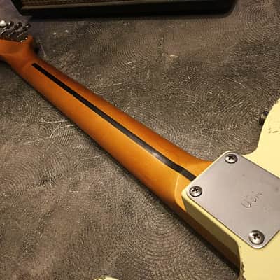 USA Relic Tele Style Electric Guitar Road Worn Cream Nitro by Nate's Relic Guitars image 9