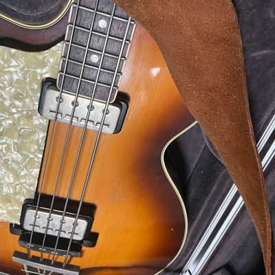 Hofner Club Bass H500/2 Sunburst (Left Handed) image 14